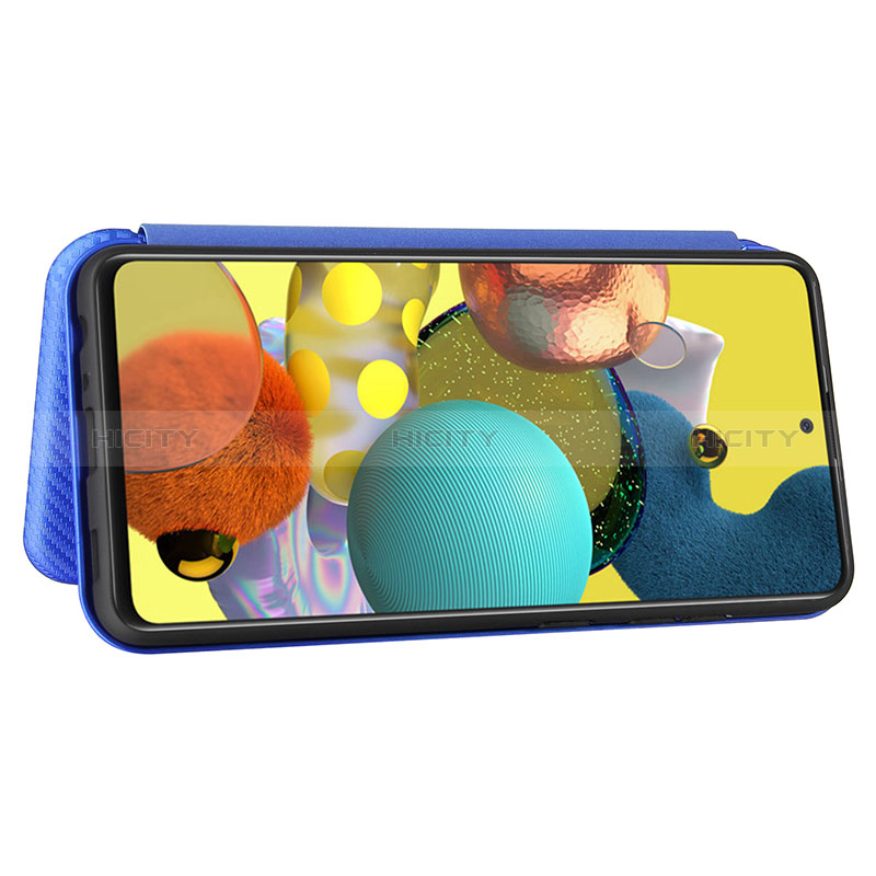 Handytasche Stand Schutzhülle Flip Leder Hülle L06Z für Samsung Galaxy A52s 5G groß