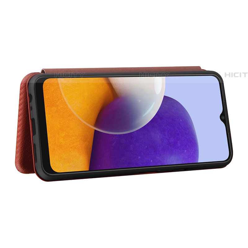 Handytasche Stand Schutzhülle Flip Leder Hülle L06Z für Samsung Galaxy F42 5G