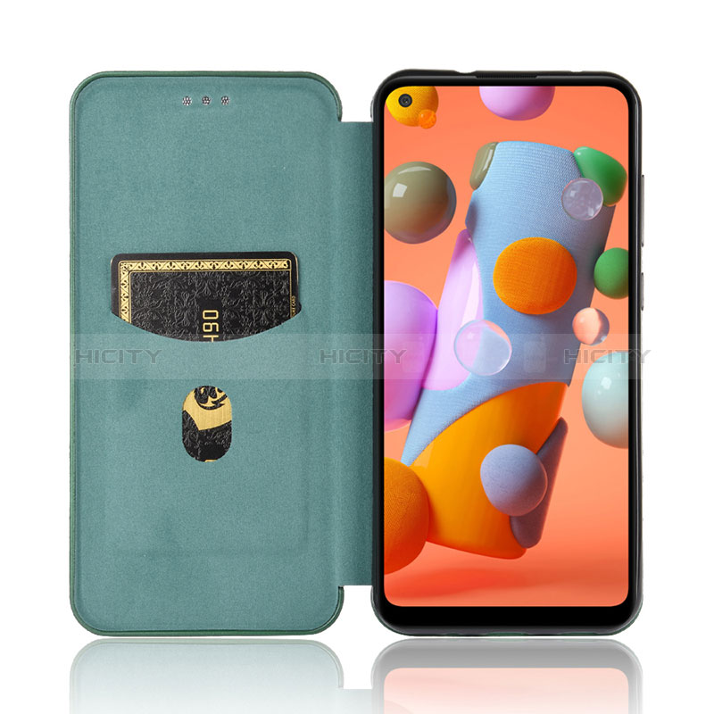 Handytasche Stand Schutzhülle Flip Leder Hülle L06Z für Samsung Galaxy M11 groß