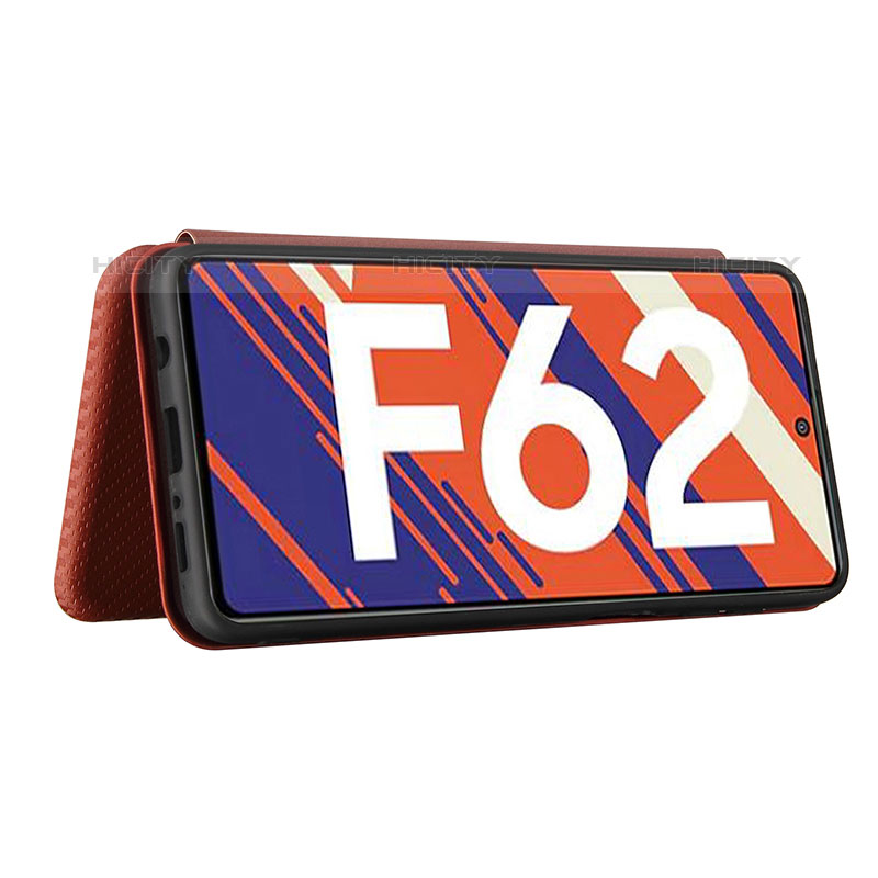 Handytasche Stand Schutzhülle Flip Leder Hülle L06Z für Samsung Galaxy M62 4G groß