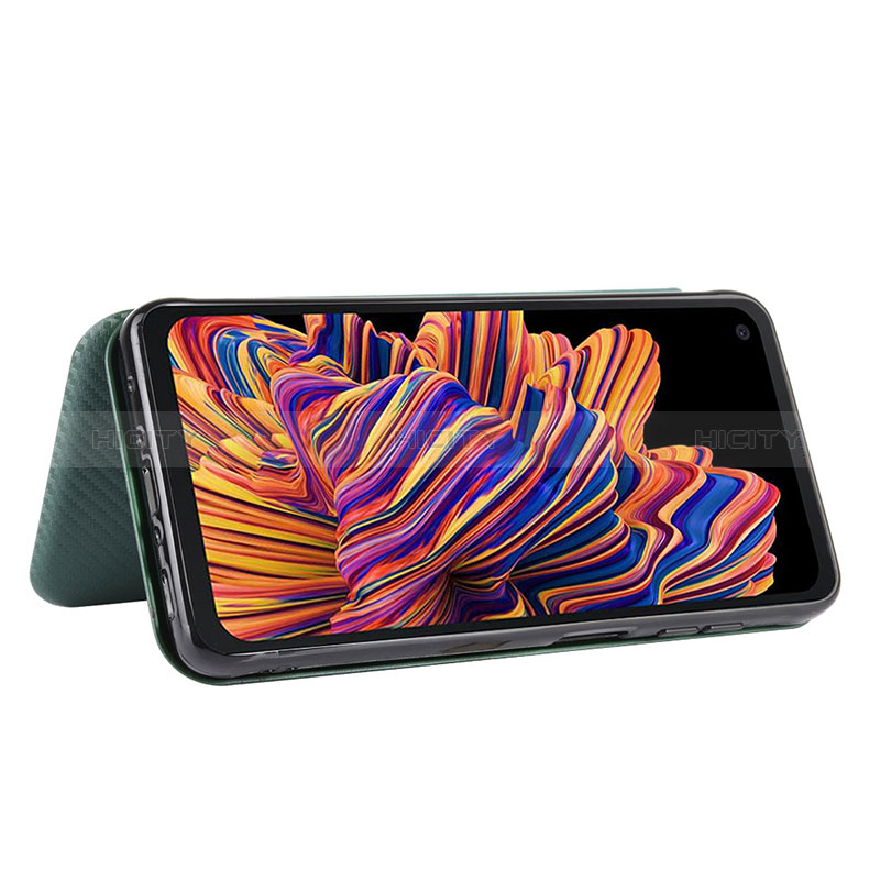 Handytasche Stand Schutzhülle Flip Leder Hülle L06Z für Samsung Galaxy XCover Pro