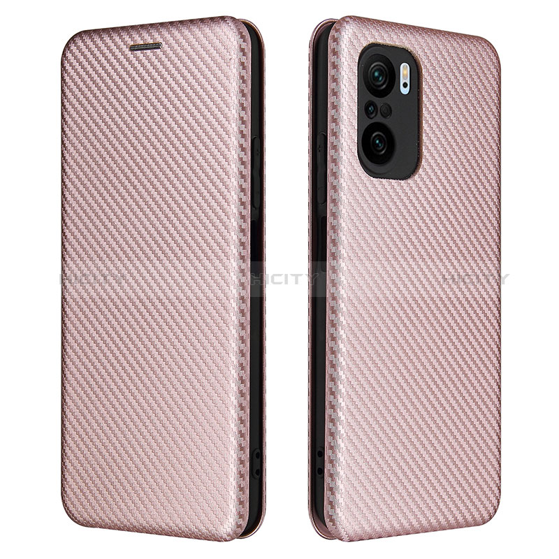 Handytasche Stand Schutzhülle Flip Leder Hülle L06Z für Xiaomi Mi 11i 5G Rosegold Plus