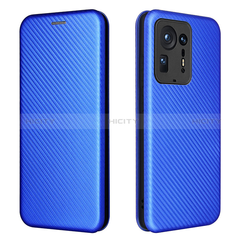 Handytasche Stand Schutzhülle Flip Leder Hülle L06Z für Xiaomi Mi Mix 4 5G Blau