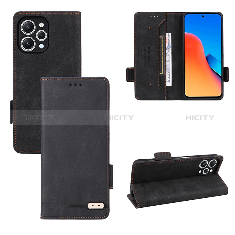 Handytasche Stand Schutzhülle Flip Leder Hülle L06Z für Xiaomi Redmi 12 4G groß