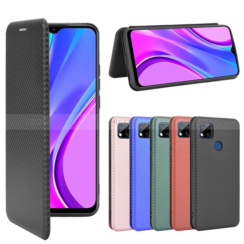 Handytasche Stand Schutzhülle Flip Leder Hülle L06Z für Xiaomi Redmi 9C NFC groß