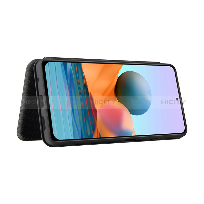 Handytasche Stand Schutzhülle Flip Leder Hülle L06Z für Xiaomi Redmi Note 10 Pro 4G groß