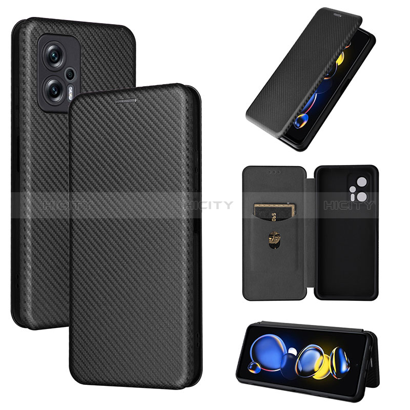 Handytasche Stand Schutzhülle Flip Leder Hülle L06Z für Xiaomi Redmi Note 12T Pro 5G