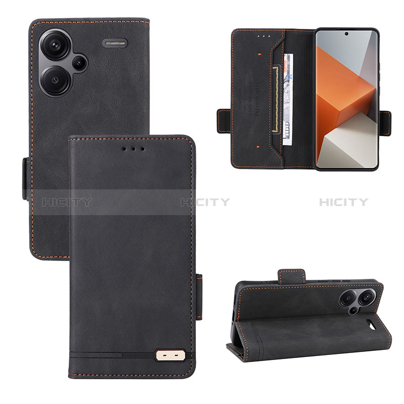 Handytasche Stand Schutzhülle Flip Leder Hülle L06Z für Xiaomi Redmi Note 13 Pro+ Plus 5G groß