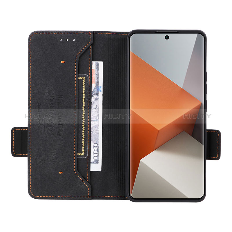 Handytasche Stand Schutzhülle Flip Leder Hülle L06Z für Xiaomi Redmi Note 13 Pro+ Plus 5G groß