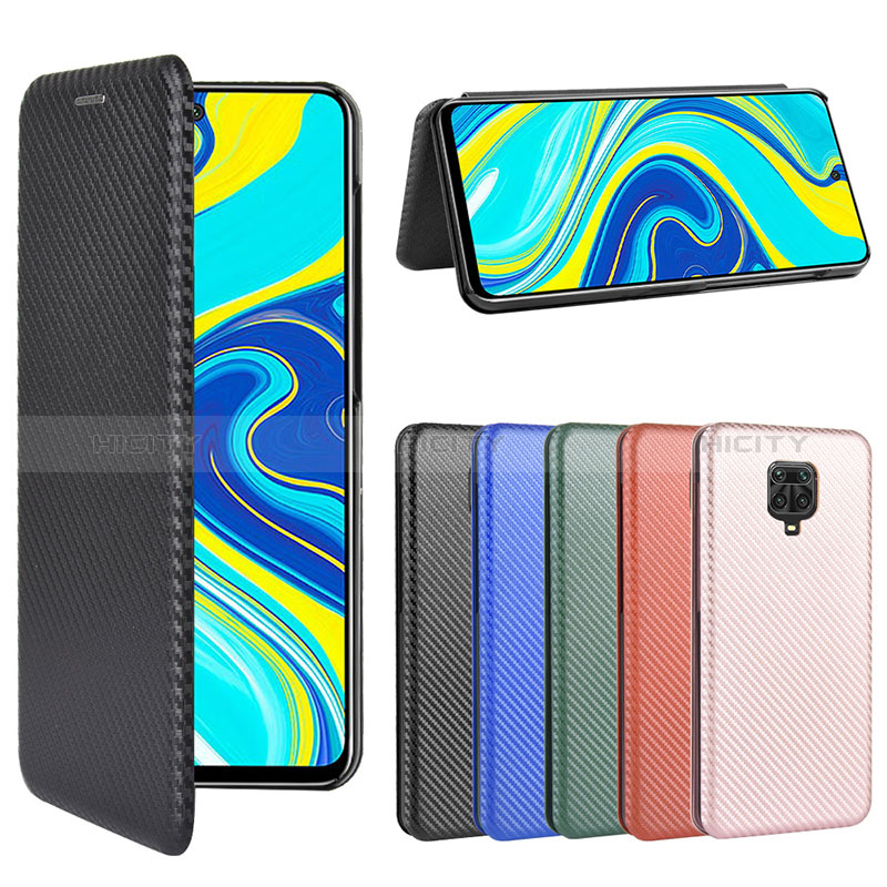 Handytasche Stand Schutzhülle Flip Leder Hülle L06Z für Xiaomi Redmi Note 9 Pro groß