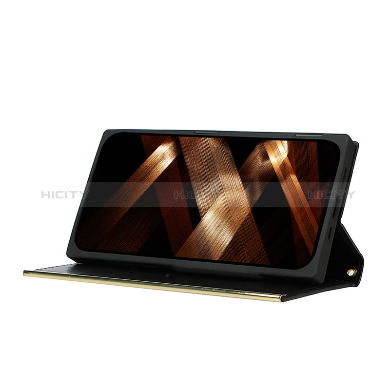 Handytasche Stand Schutzhülle Flip Leder Hülle L07 für Apple iPhone 14 Pro Max groß