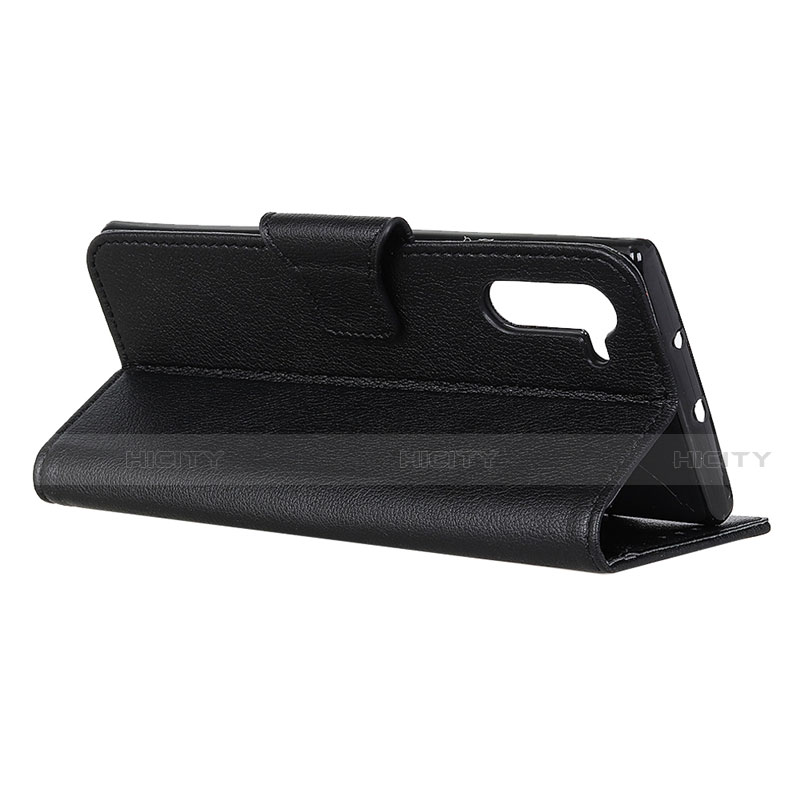 Handytasche Stand Schutzhülle Flip Leder Hülle L07 für Motorola Moto Edge groß