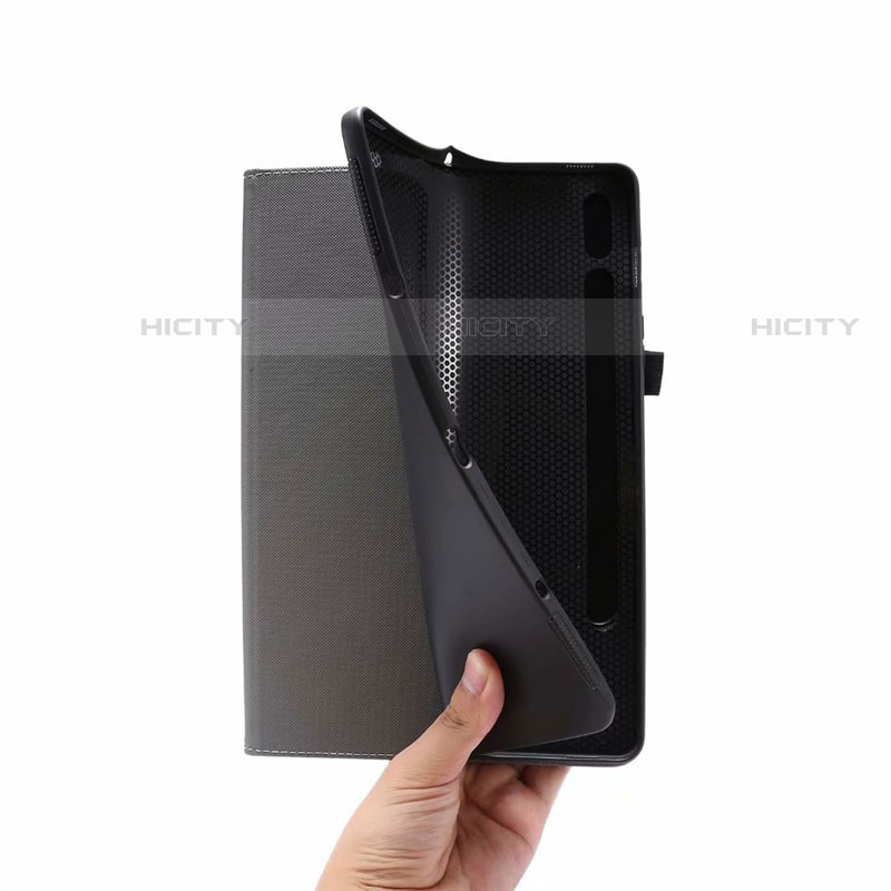 Handytasche Stand Schutzhülle Flip Leder Hülle L07 für Samsung Galaxy Tab S7 11 Wi-Fi SM-T870