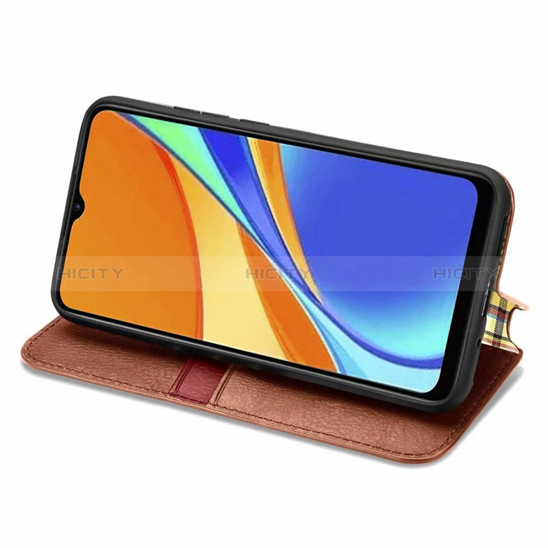 Handytasche Stand Schutzhülle Flip Leder Hülle L07 für Xiaomi POCO C31 groß