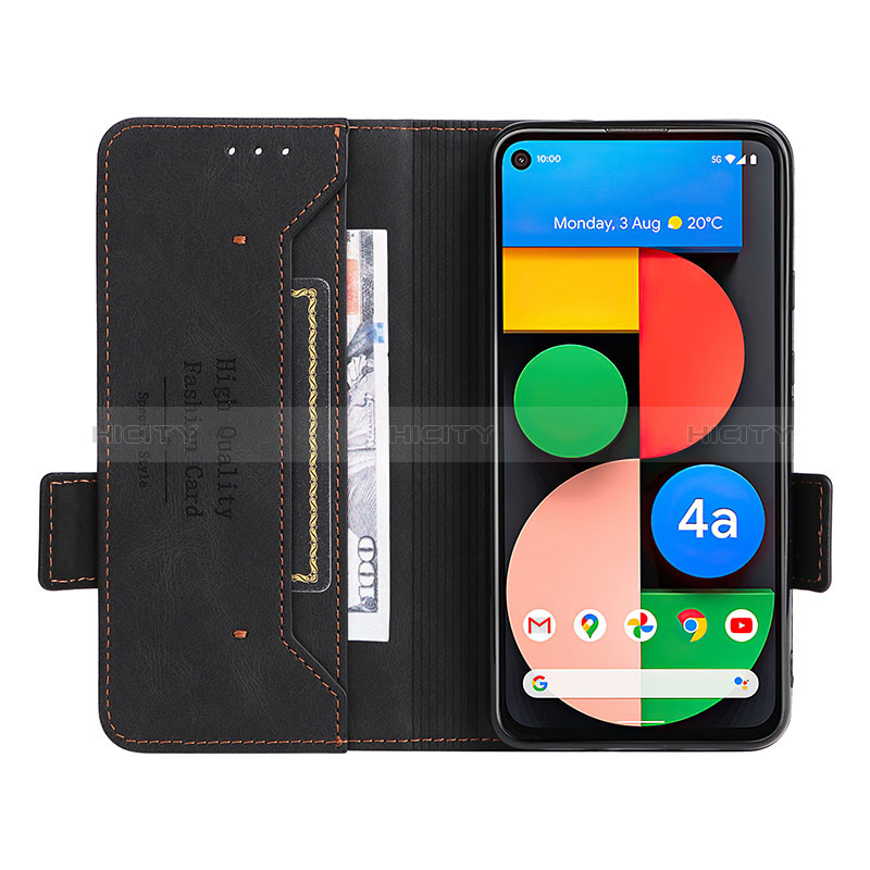 Handytasche Stand Schutzhülle Flip Leder Hülle L07Z für Google Pixel 4a 5G