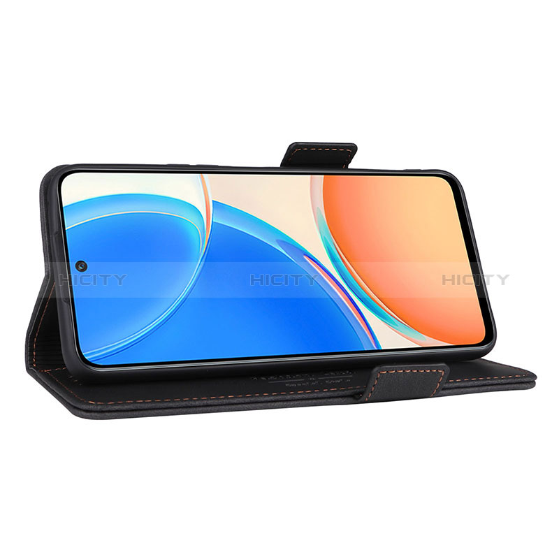 Handytasche Stand Schutzhülle Flip Leder Hülle L07Z für Huawei Honor X8 4G