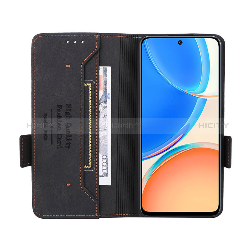 Handytasche Stand Schutzhülle Flip Leder Hülle L07Z für Huawei Honor X8 4G