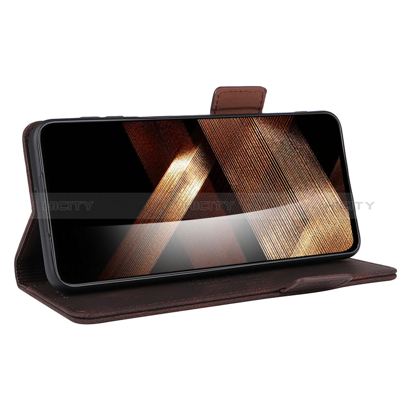 Handytasche Stand Schutzhülle Flip Leder Hülle L07Z für Motorola Moto G54 5G