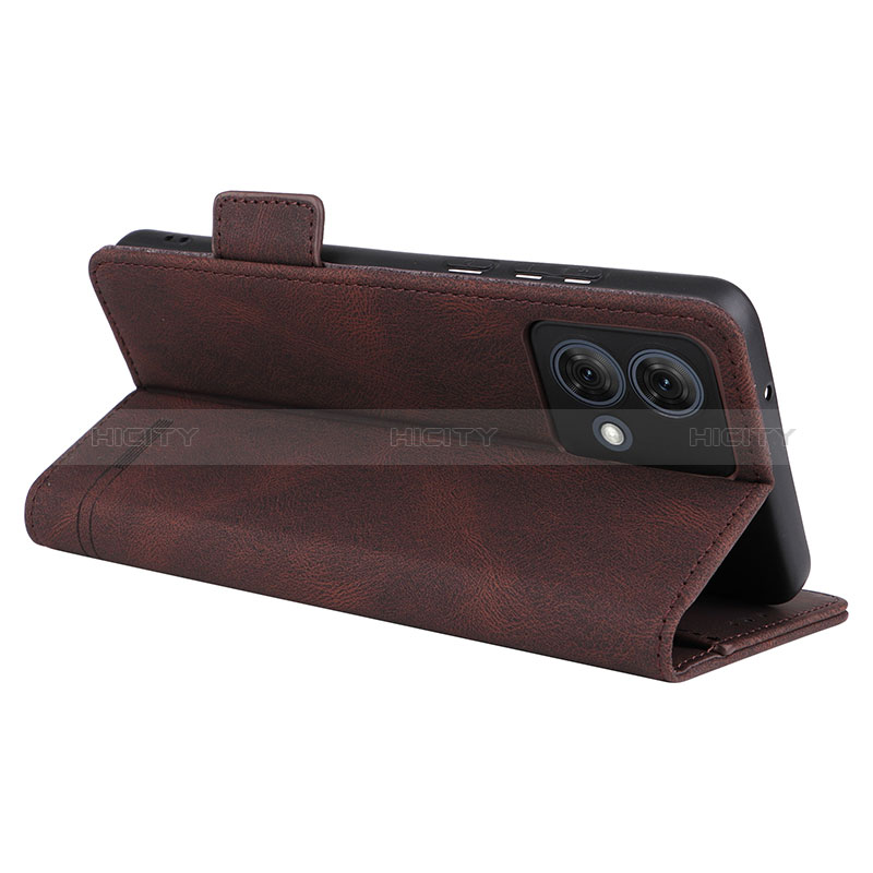 Handytasche Stand Schutzhülle Flip Leder Hülle L07Z für Motorola Moto G84 5G