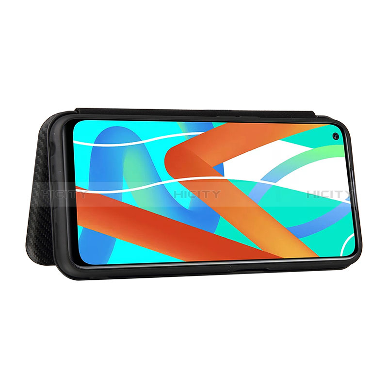 Handytasche Stand Schutzhülle Flip Leder Hülle L07Z für Realme 8s 5G groß