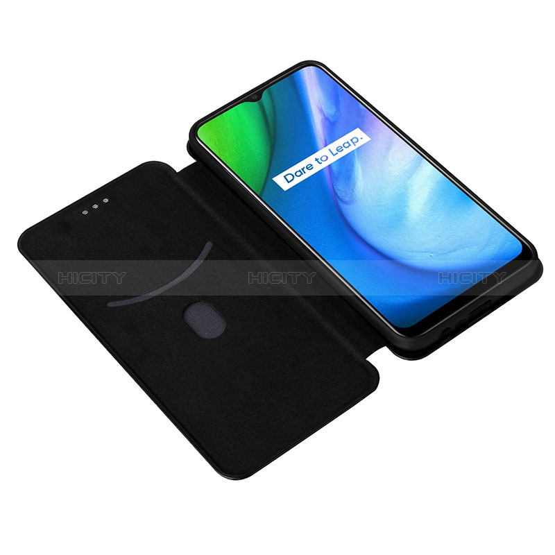 Handytasche Stand Schutzhülle Flip Leder Hülle L07Z für Realme C21