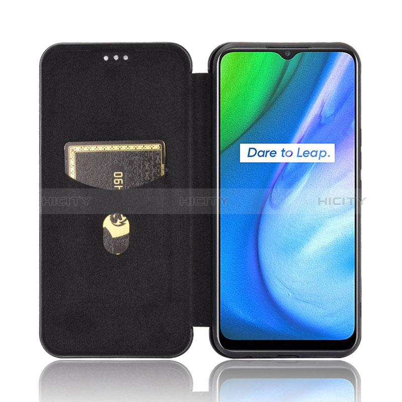 Handytasche Stand Schutzhülle Flip Leder Hülle L07Z für Realme Q2i 5G