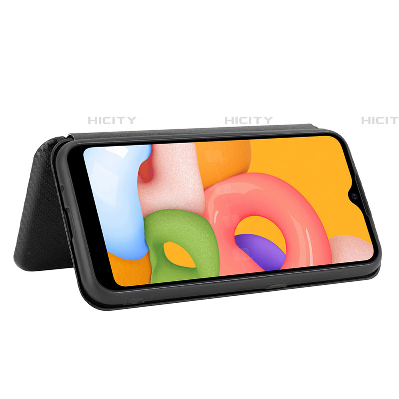 Handytasche Stand Schutzhülle Flip Leder Hülle L07Z für Samsung Galaxy A01 SM-A015