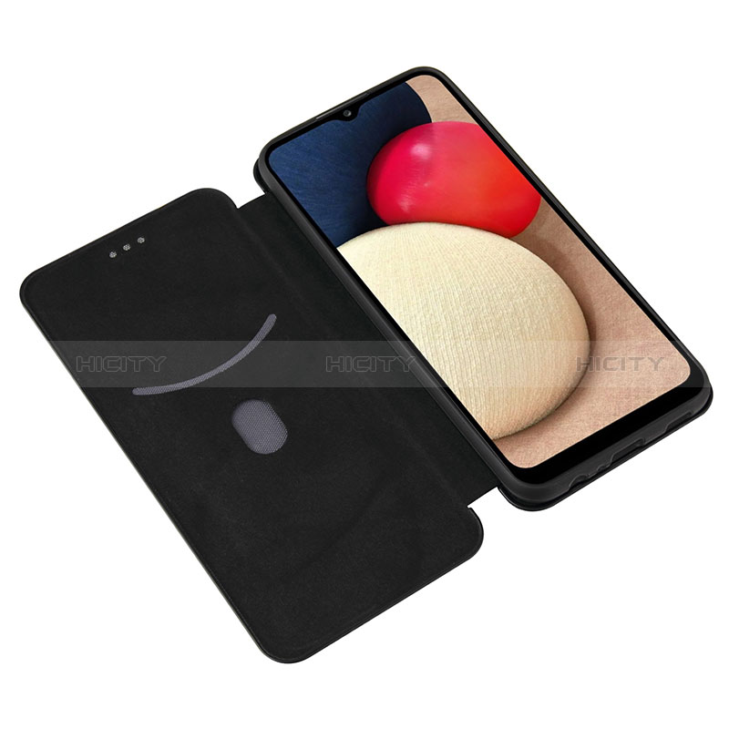 Handytasche Stand Schutzhülle Flip Leder Hülle L07Z für Samsung Galaxy A02s groß