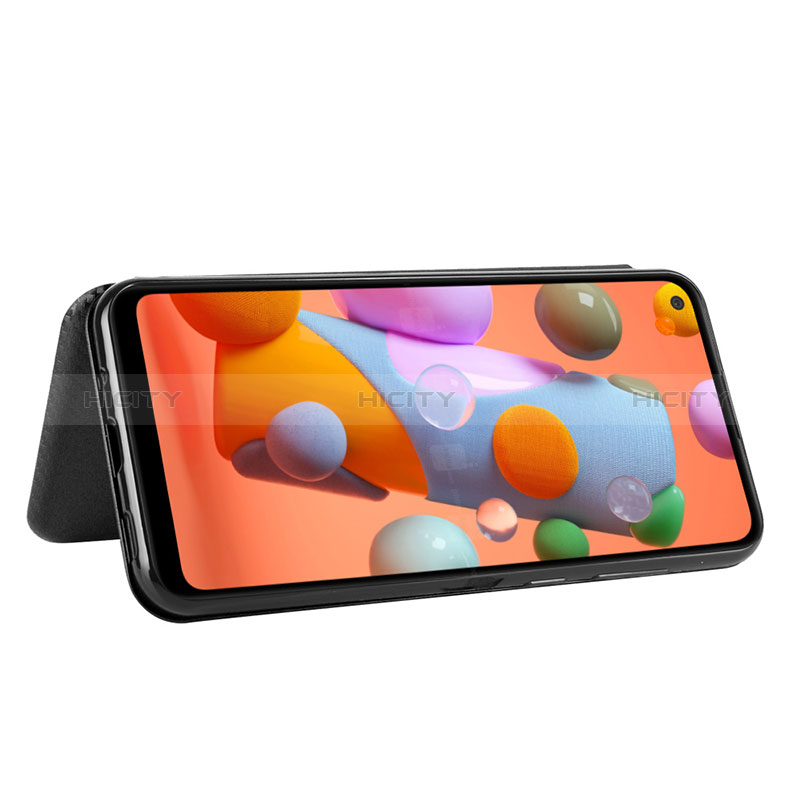 Handytasche Stand Schutzhülle Flip Leder Hülle L07Z für Samsung Galaxy A11