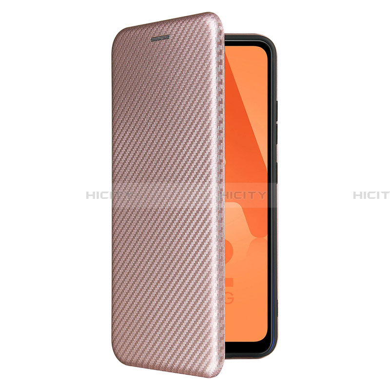 Handytasche Stand Schutzhülle Flip Leder Hülle L07Z für Samsung Galaxy A32 4G Rosegold