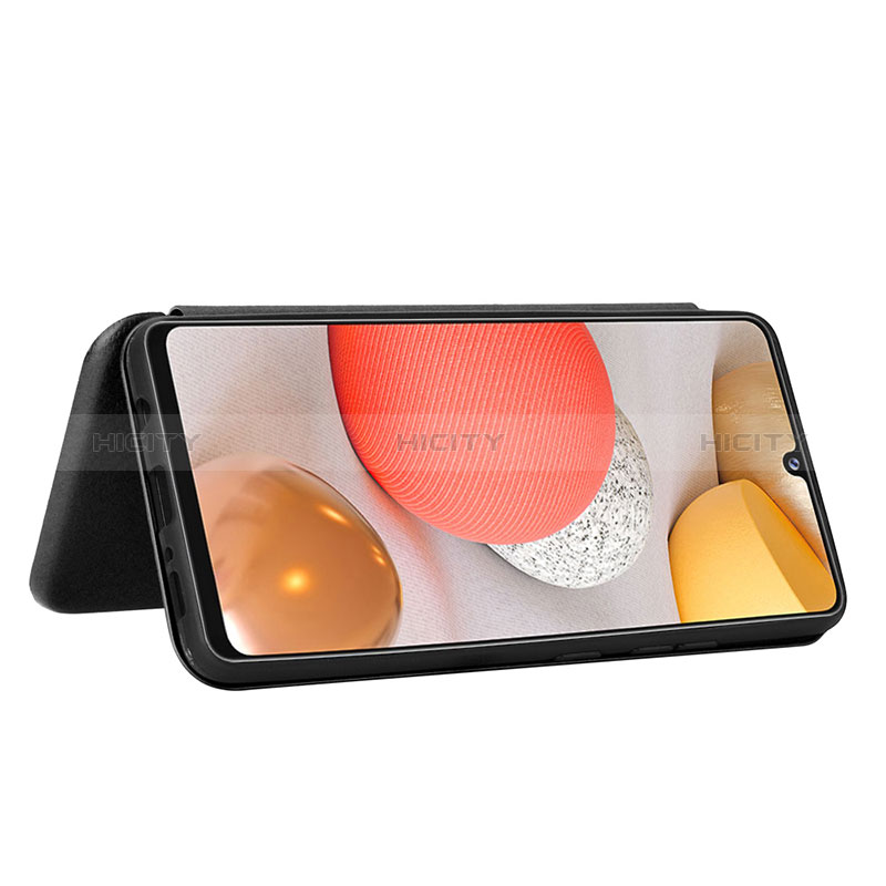 Handytasche Stand Schutzhülle Flip Leder Hülle L07Z für Samsung Galaxy A42 5G groß