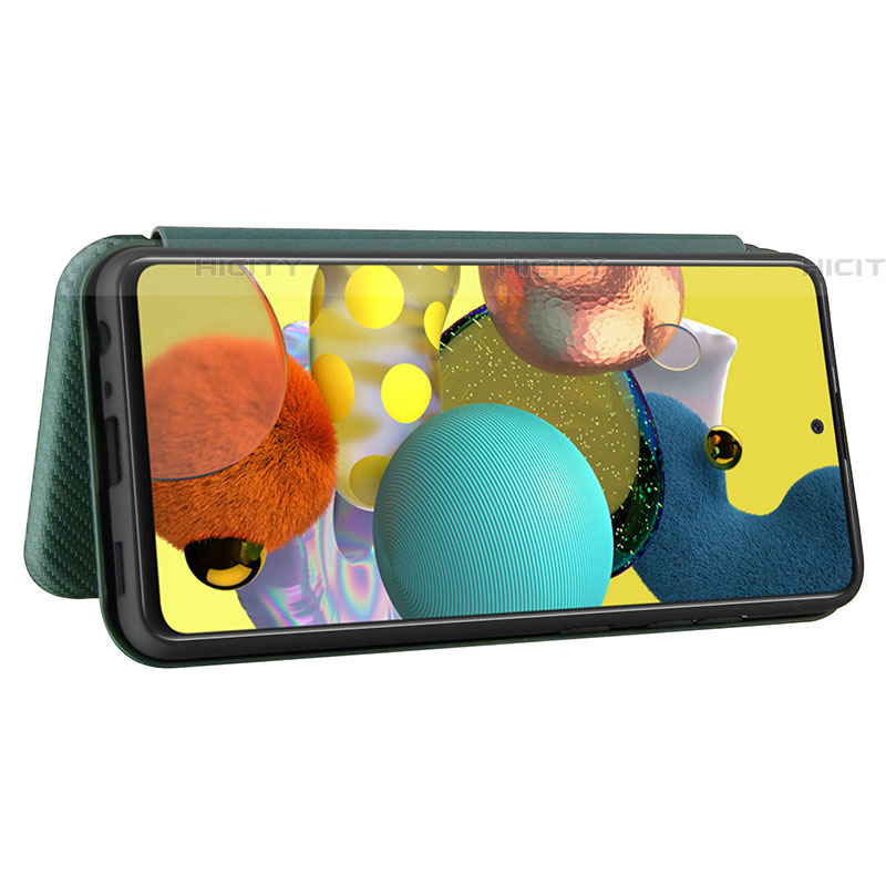 Handytasche Stand Schutzhülle Flip Leder Hülle L07Z für Samsung Galaxy A52 4G groß