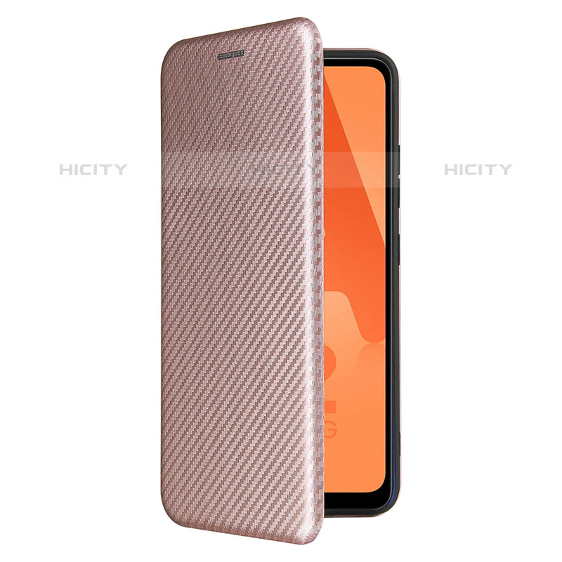 Handytasche Stand Schutzhülle Flip Leder Hülle L07Z für Samsung Galaxy M32 5G Rosegold