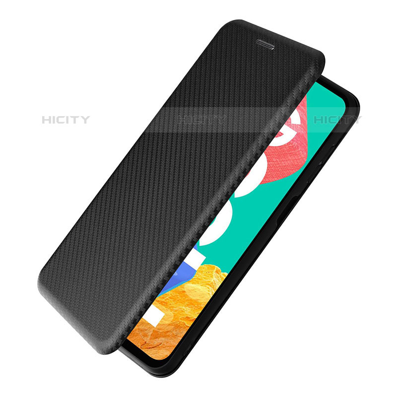 Handytasche Stand Schutzhülle Flip Leder Hülle L07Z für Samsung Galaxy M33 5G Schwarz