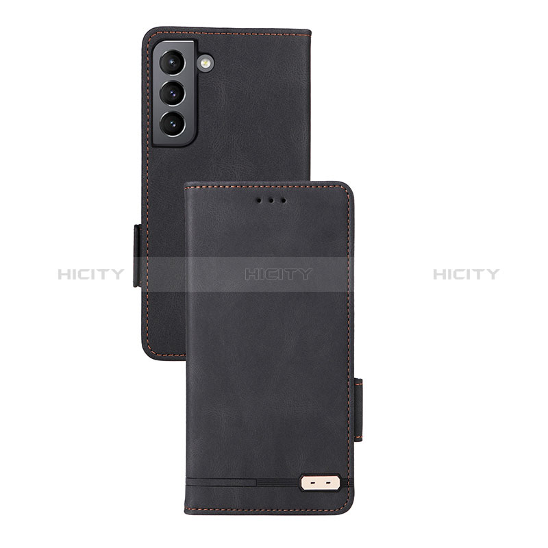 Handytasche Stand Schutzhülle Flip Leder Hülle L07Z für Samsung Galaxy S24 Plus 5G Schwarz