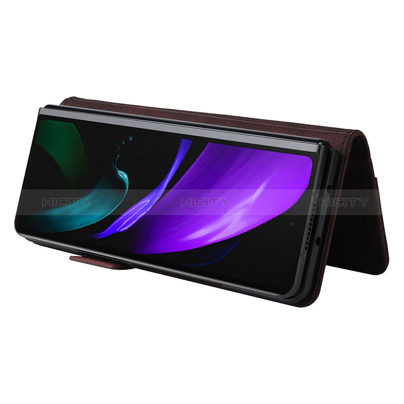 Handytasche Stand Schutzhülle Flip Leder Hülle L07Z für Samsung Galaxy Z Fold2 5G