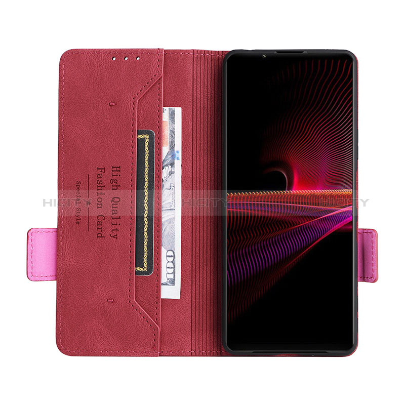 Handytasche Stand Schutzhülle Flip Leder Hülle L07Z für Sony Xperia 1 III