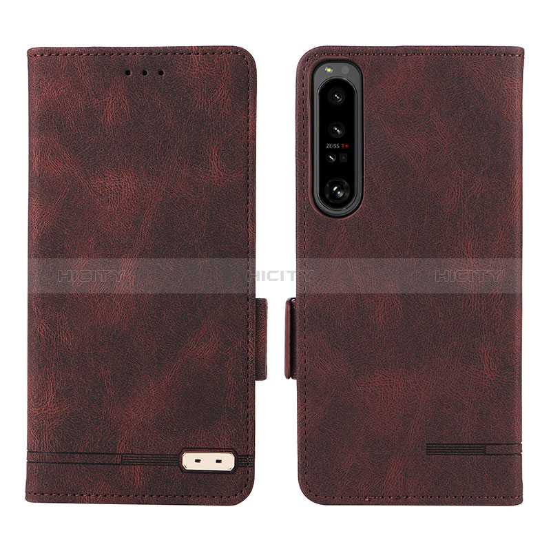 Handytasche Stand Schutzhülle Flip Leder Hülle L07Z für Sony Xperia 1 IV groß