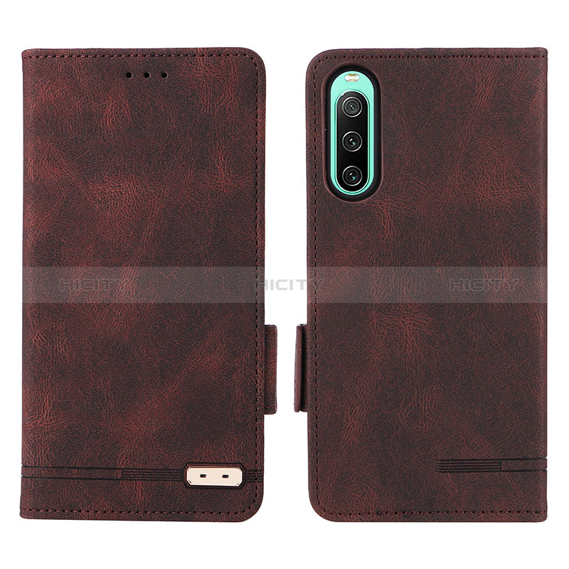 Handytasche Stand Schutzhülle Flip Leder Hülle L07Z für Sony Xperia 10 IV