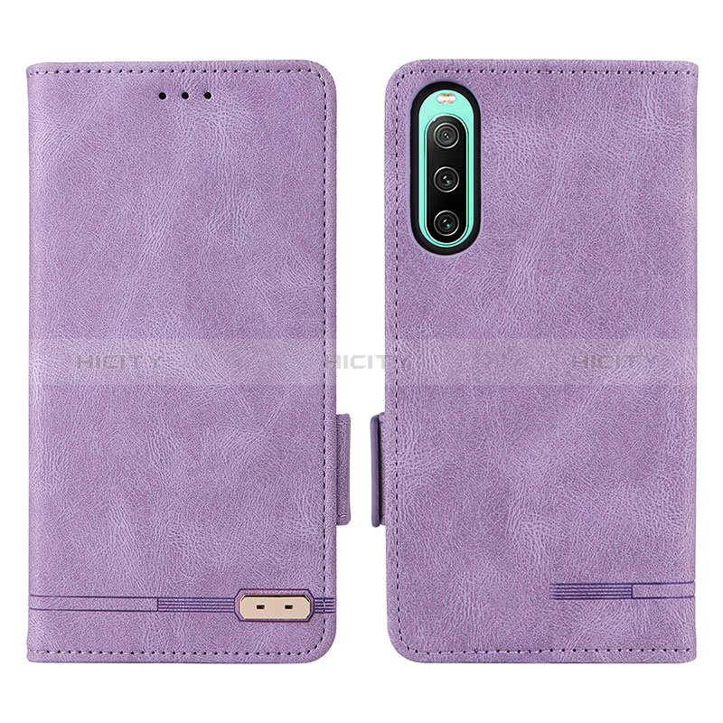 Handytasche Stand Schutzhülle Flip Leder Hülle L07Z für Sony Xperia 10 IV