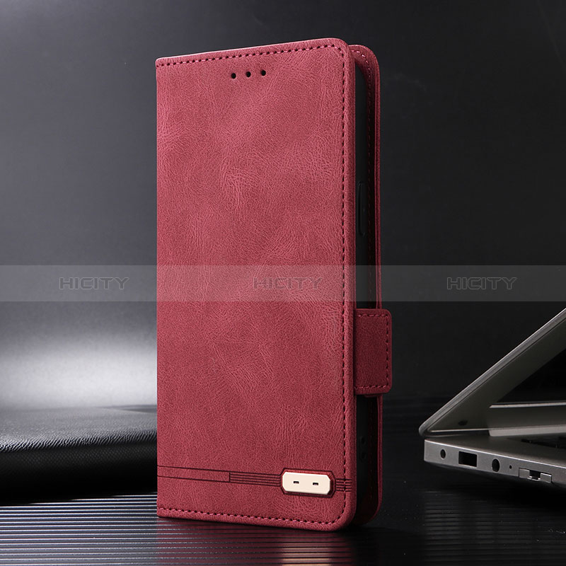 Handytasche Stand Schutzhülle Flip Leder Hülle L07Z für Sony Xperia 5 V Rot Plus