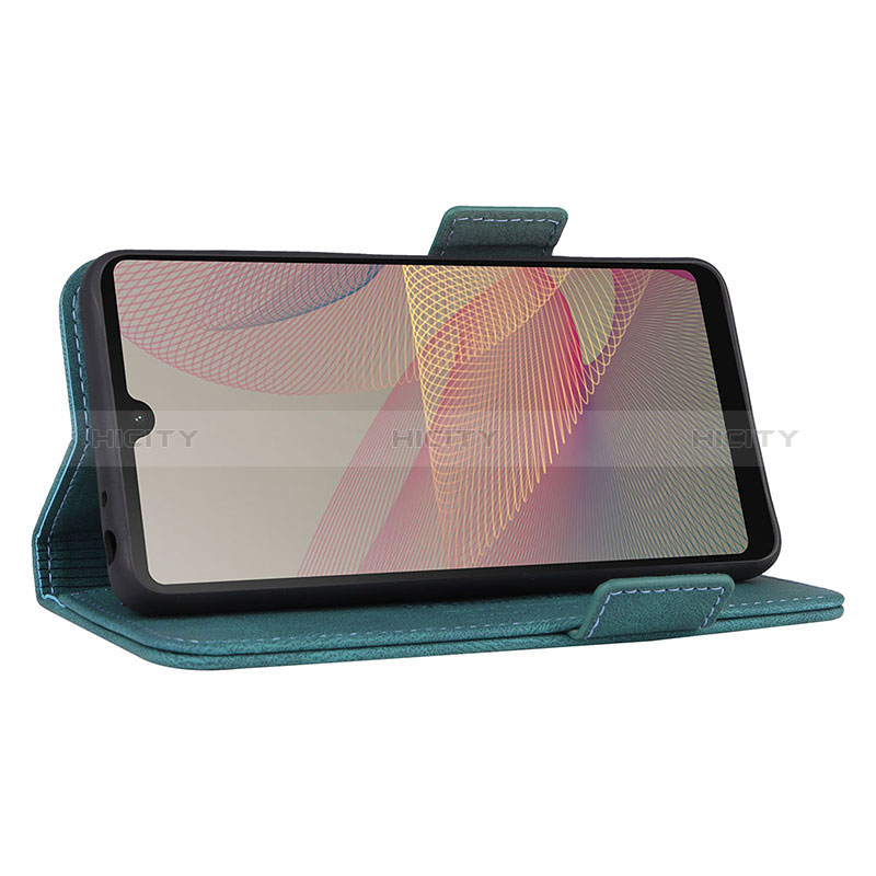 Handytasche Stand Schutzhülle Flip Leder Hülle L07Z für Sony Xperia Ace III