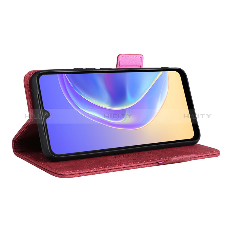 Handytasche Stand Schutzhülle Flip Leder Hülle L07Z für Vivo V21e 4G groß