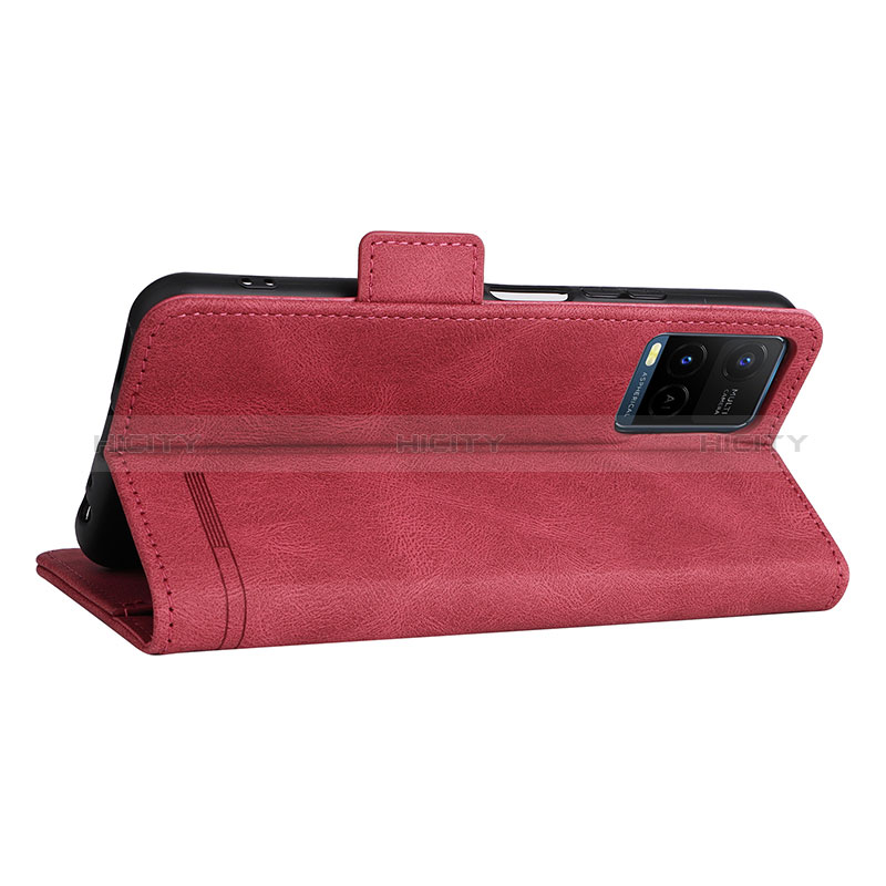 Handytasche Stand Schutzhülle Flip Leder Hülle L07Z für Vivo Y21