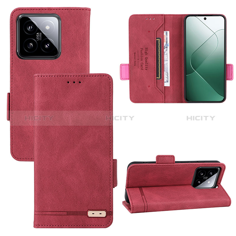 Handytasche Stand Schutzhülle Flip Leder Hülle L07Z für Xiaomi Mi 14 Pro 5G