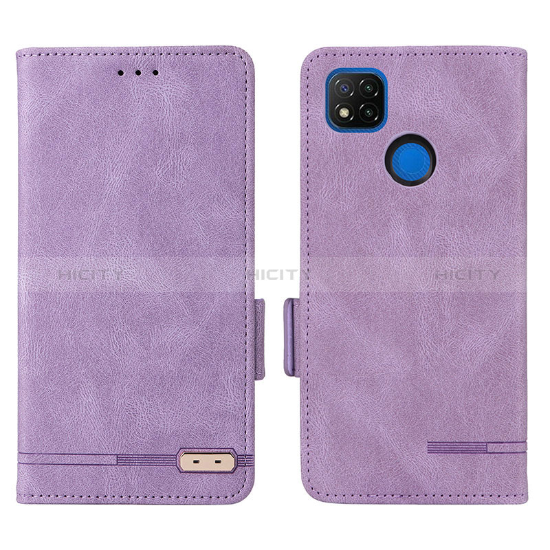 Handytasche Stand Schutzhülle Flip Leder Hülle L07Z für Xiaomi POCO C3 Violett Plus