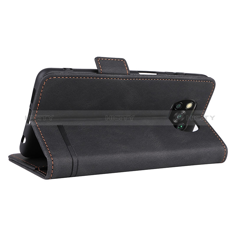 Handytasche Stand Schutzhülle Flip Leder Hülle L07Z für Xiaomi Poco X3 NFC