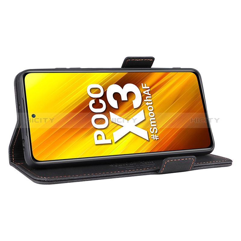 Handytasche Stand Schutzhülle Flip Leder Hülle L07Z für Xiaomi Poco X3 Pro groß