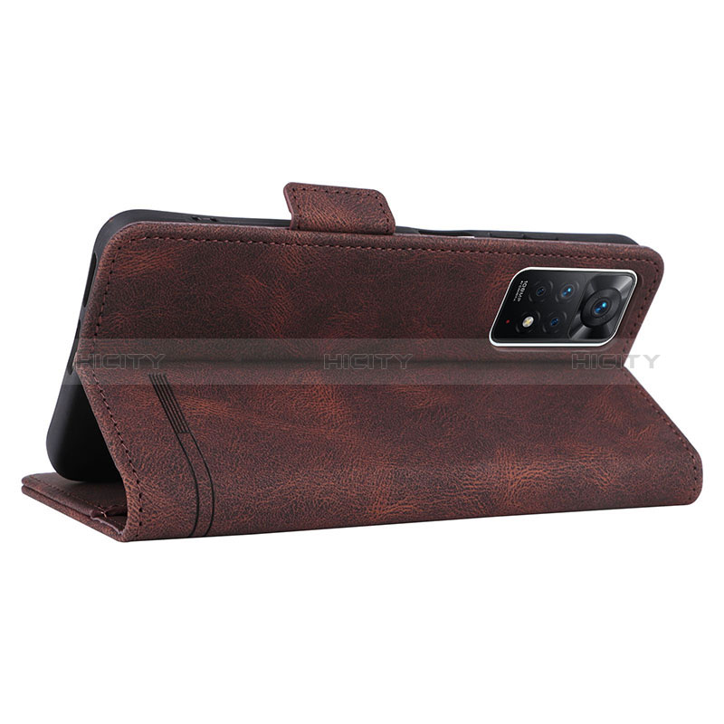 Handytasche Stand Schutzhülle Flip Leder Hülle L07Z für Xiaomi Redmi Note 11 Pro 4G