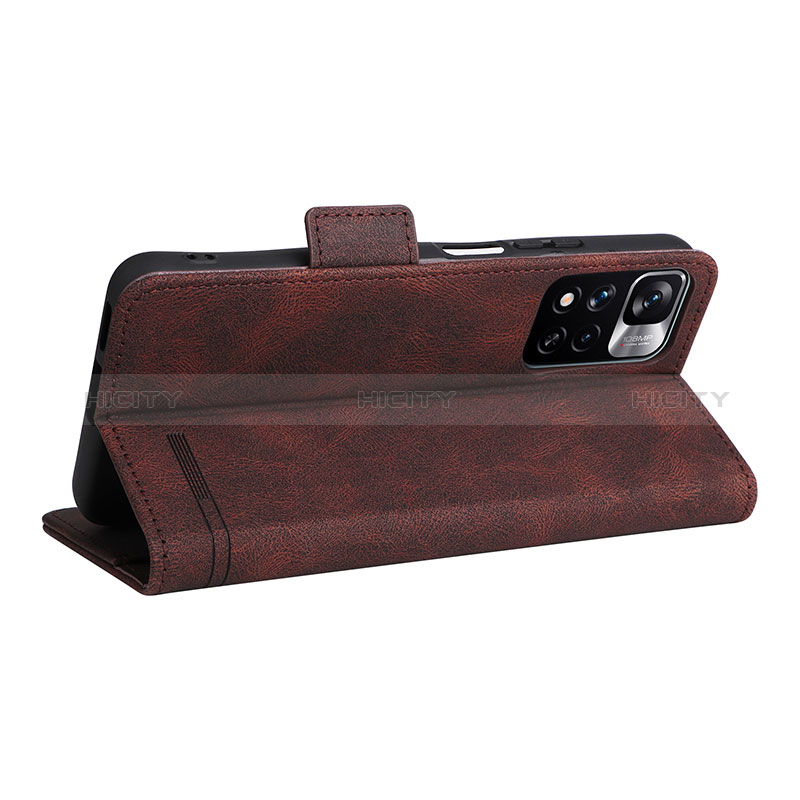 Handytasche Stand Schutzhülle Flip Leder Hülle L07Z für Xiaomi Redmi Note 11 Pro+ Plus 5G